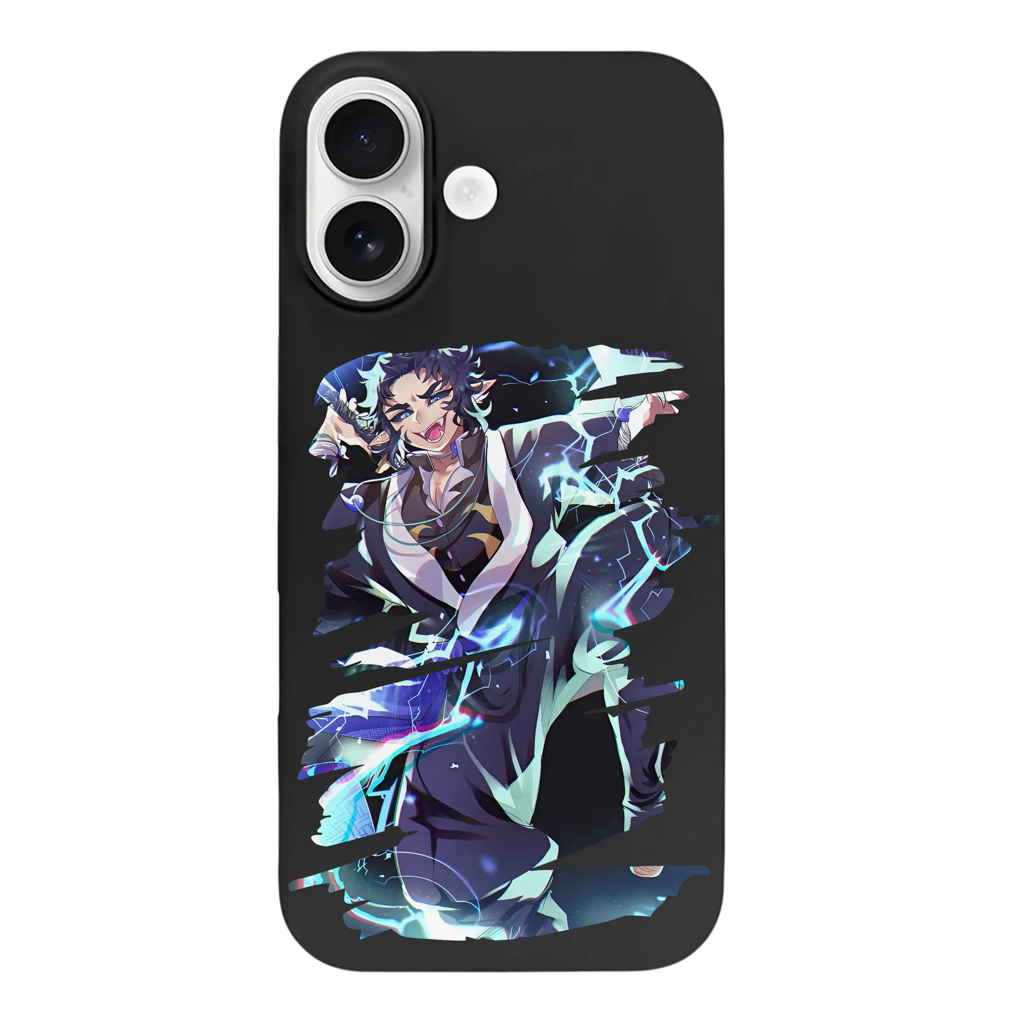 鬼滅の刃 グッズ,獪岳 - iPhone 17 シリーズ シリコンケース 薄型 耐衝撃 指紋防止 ソフトタッチカバー 精密フィット 傷防止 保護ケース iPhone 17/17 Air/17 Pro/17 Pro Max 対応